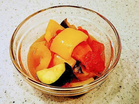 つわりがひどいプレママに和風ラタトゥイユ